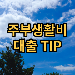 주부생활비대출 생계비대출 지금 빠른곳 TIP