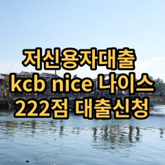 저신용자대출 kcb222점 저신용소액대출 nice222점 저신용비대면대출 나이스222점 신용대출가능한곳