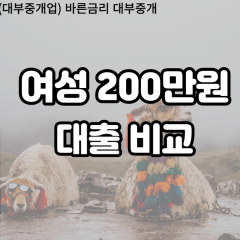 여성 월변200만원대출 소액200만원대출 개인돈200만원 비대면200만원