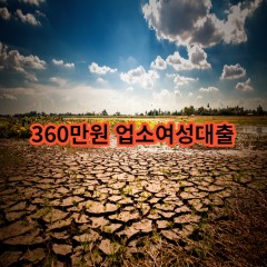 360만원 업소여성대출 급전 당일 소액 일수 월변