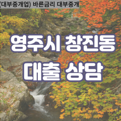 창진동대부대출 창진동비대면대출 영주시대부업체 창진동급전대출개인돈 창진동소액월변대출