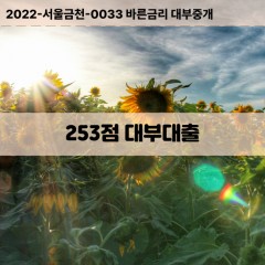 KCB253점대부대출 NICE253점비대면대출 KCB253점소액대부업체 NICE253점급전대출개인돈 KCB253점월변대출