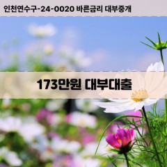 173만원대부대출 173만원비대면대출 173만원소액대부업체 173만원급전대출개인돈 173만원월변대출