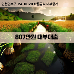 807만원대부대출 807만원비대면대출 807만원소액대부업체 807만원급전대출개인돈 807만원월변대출